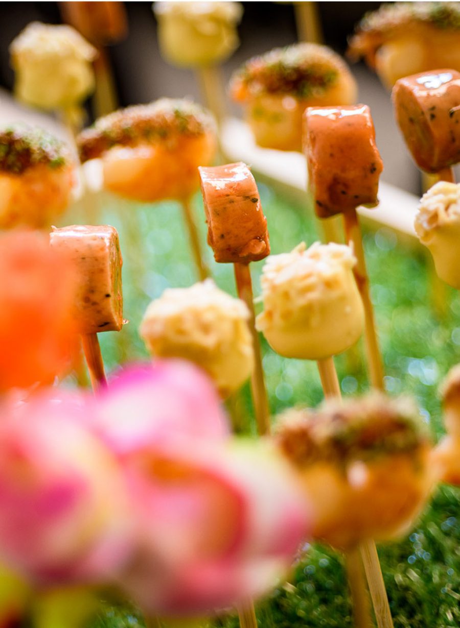 Gooiland catering congres bites op stokje