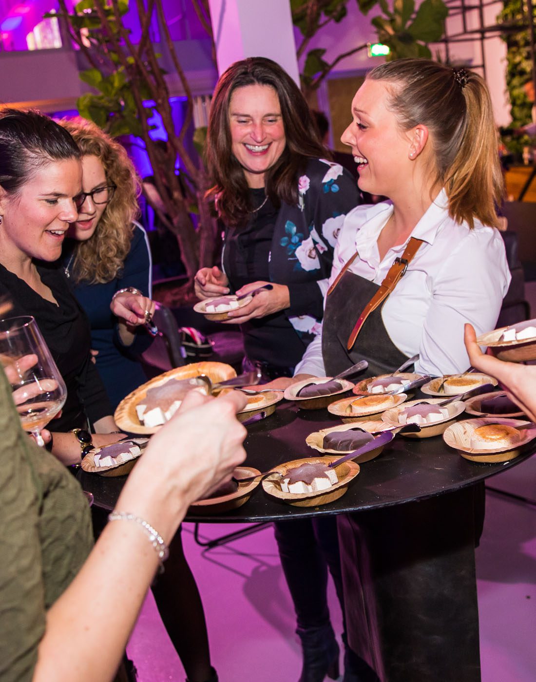 Catering bedrijfsfeest tiramisu bij Gooiland