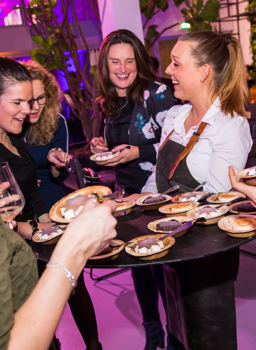 Catering bedrijfsfeest tiramisu bij Gooiland