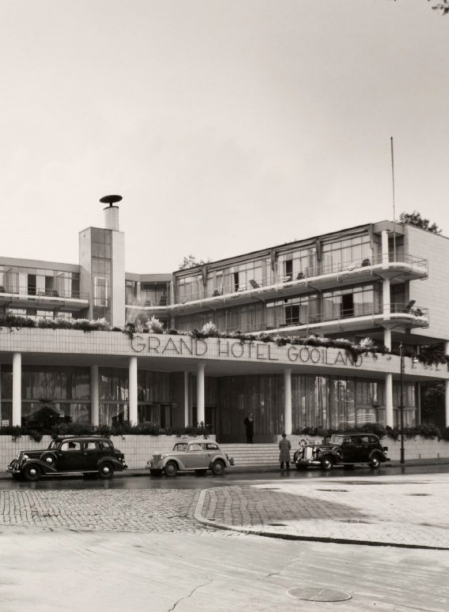 history picture black white Gooiland Evenementenlocatie Hilversum
