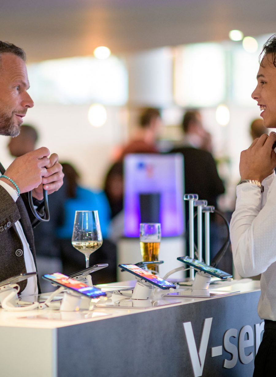 Beurs organiseren, stand bij Gooiland LG