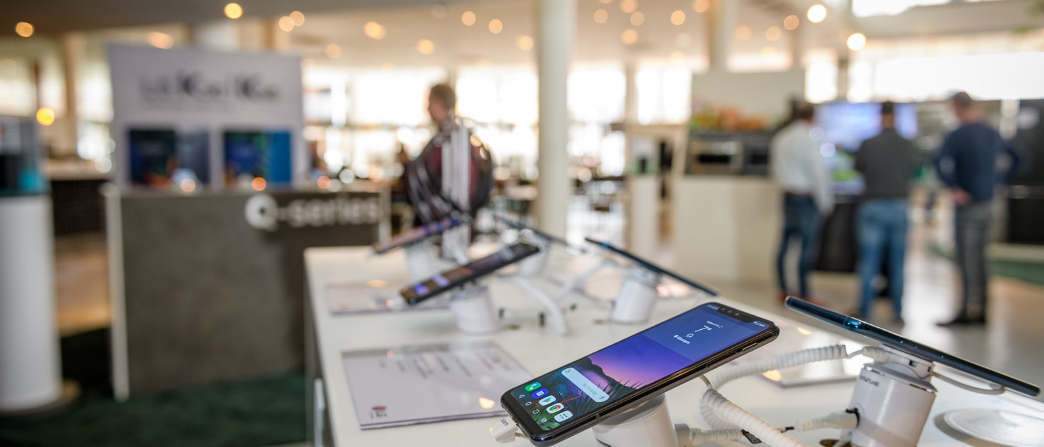 LG Beurs bij Gooiland beursstand