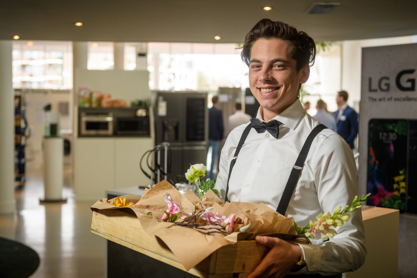 Catering tijdens de LG Beurs Gooiland Hilversum