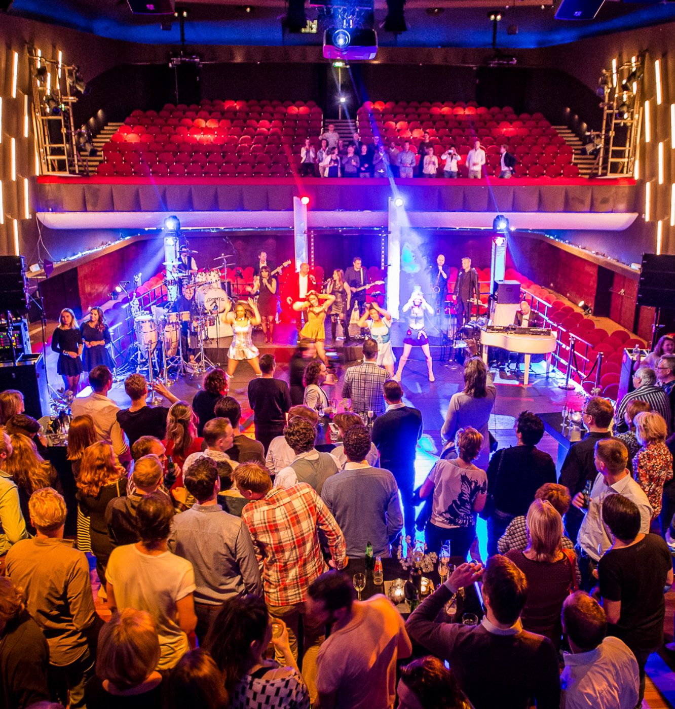 Feest podium theater Gooiland evenementenlocatie
