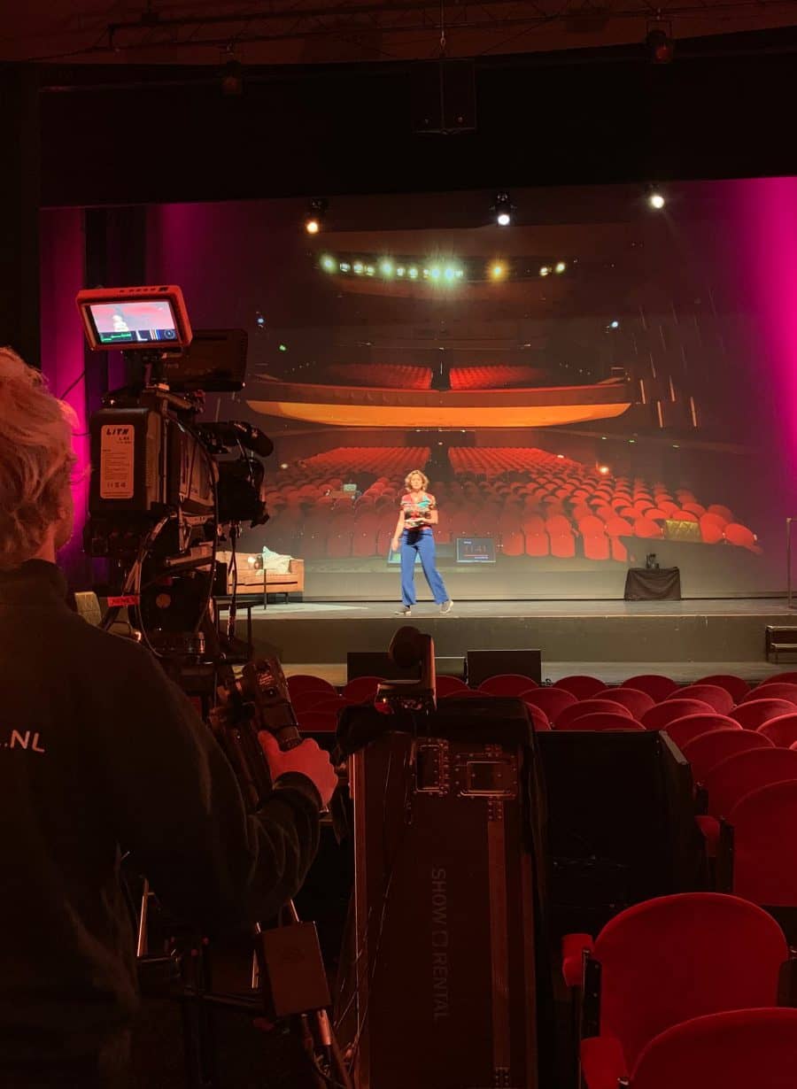 Theater Gooiland met cameraman