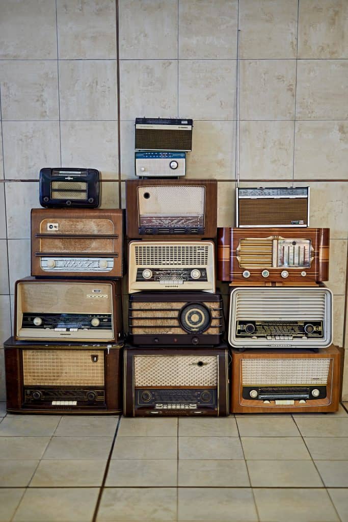 Oude radio's