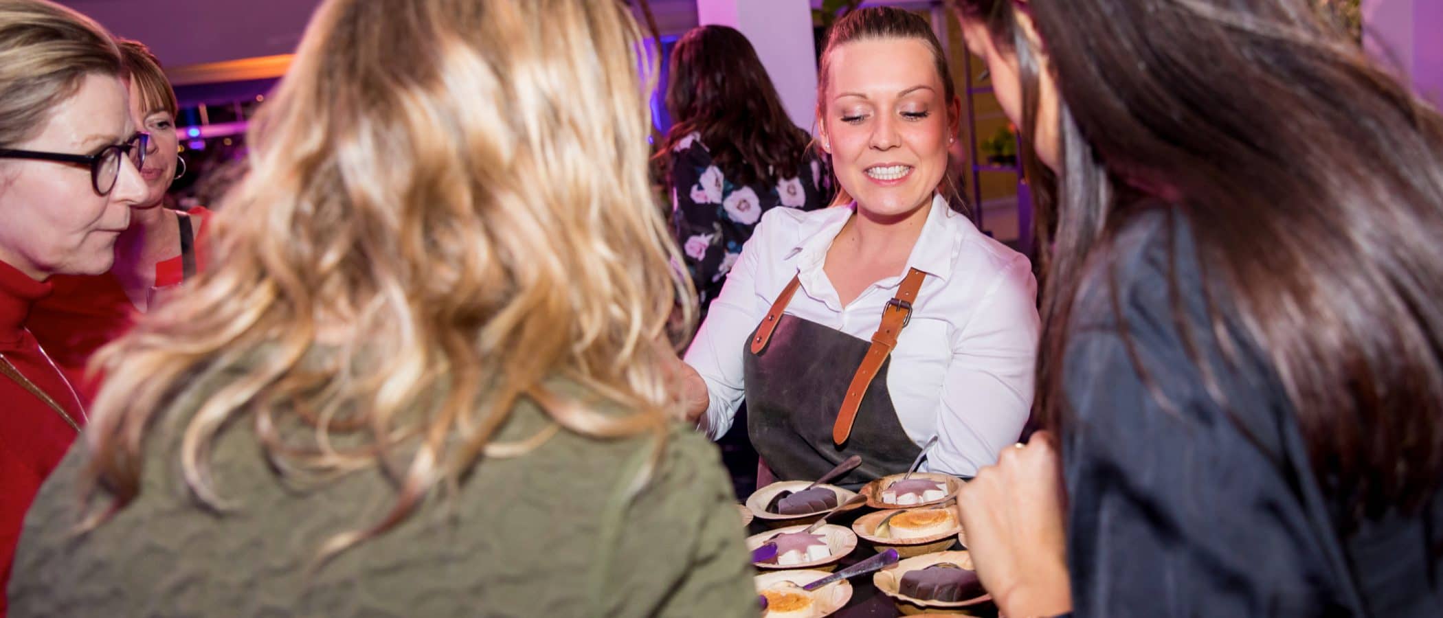 Evenement organiseren catering dessert
